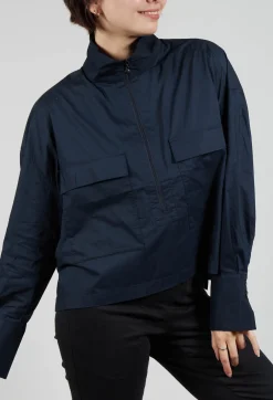 Utility Style Jacket in Navy