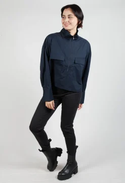 Utility Style Jacket in Navy