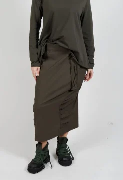 Utility Style Pencil Skirt in Jungle