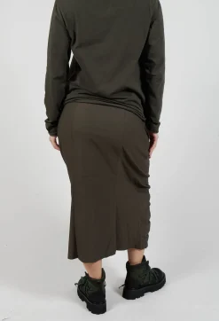 Utility Style Pencil Skirt in Jungle