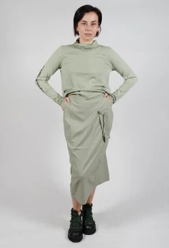 Utility Style Pencil Skirt in Defender