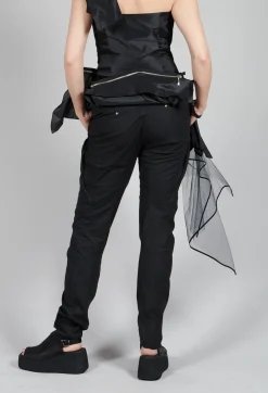 Utility Trousers in Black