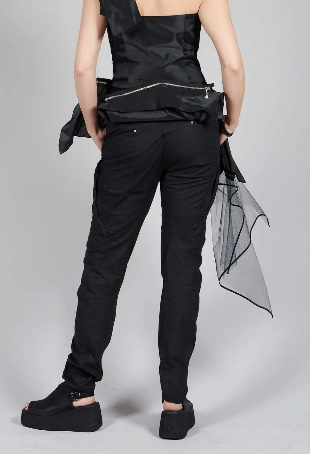 Utility Trousers in Black