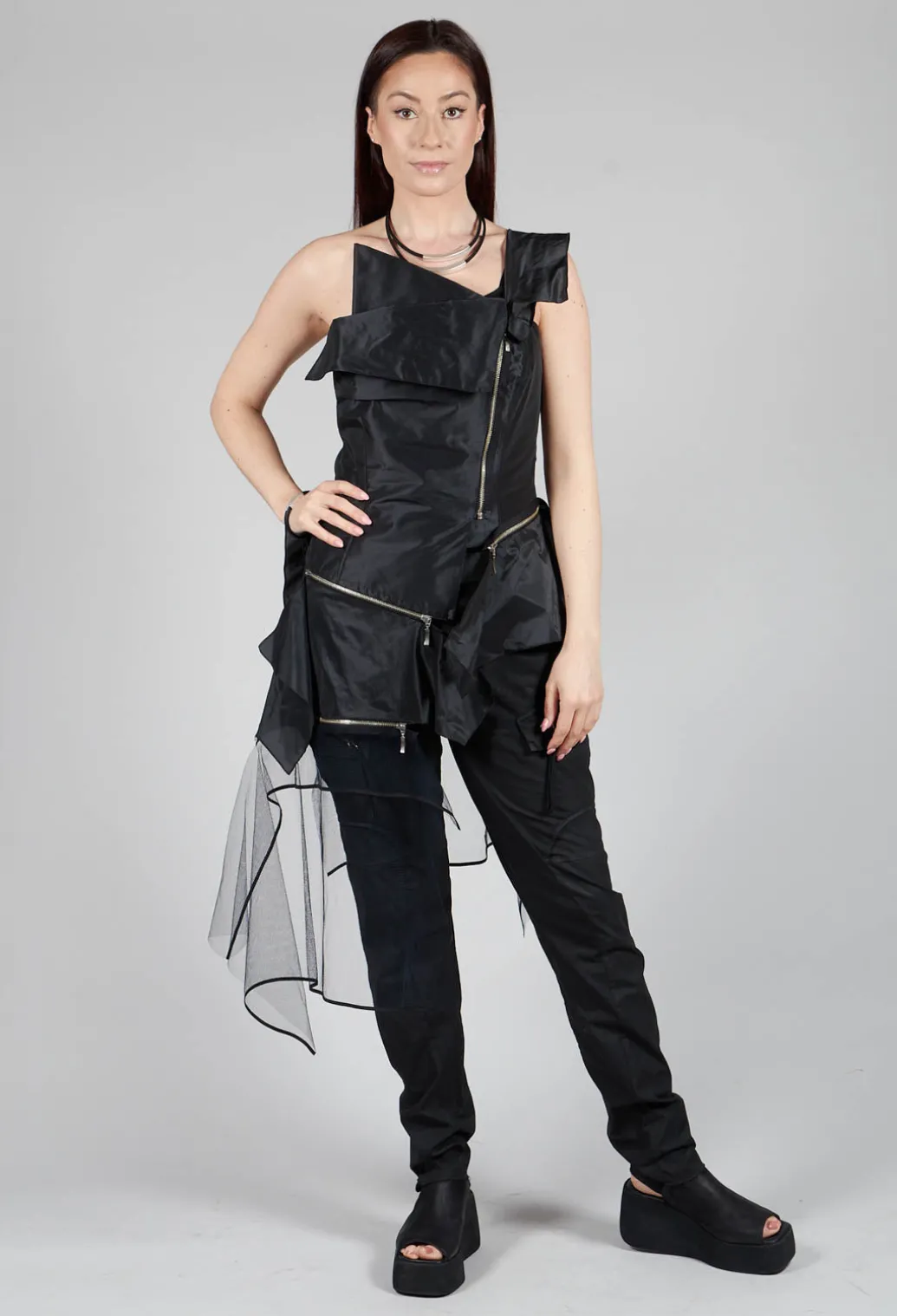 Utility Trousers in Black