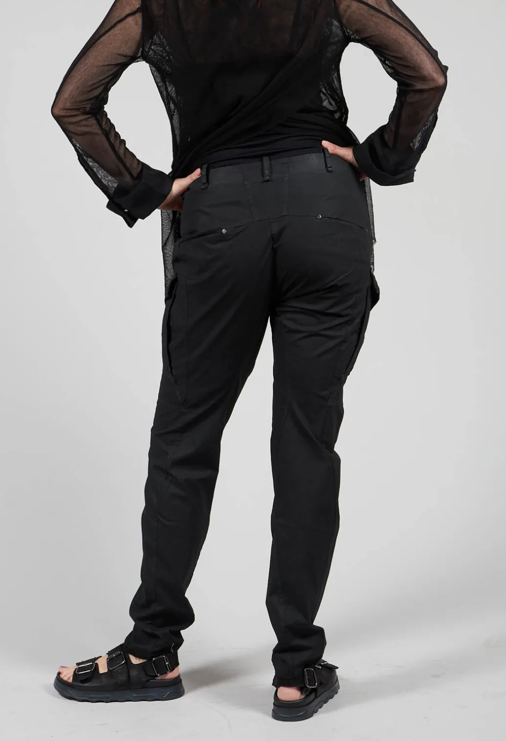 Utility Trousers in Black