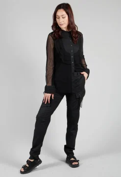 Utility Trousers in Black