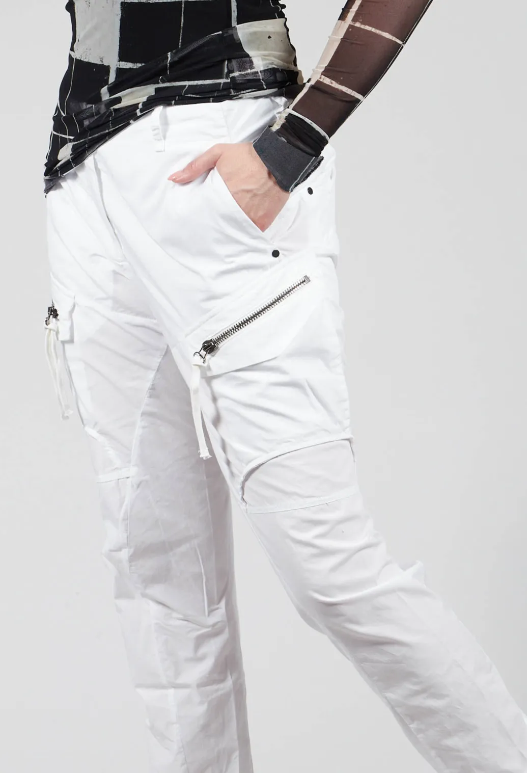 Utility Trousers in White