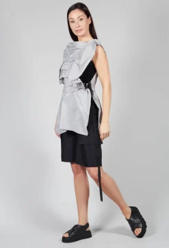 UTUS Top in Light Grey