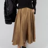 Valim Skirt in Bronze
