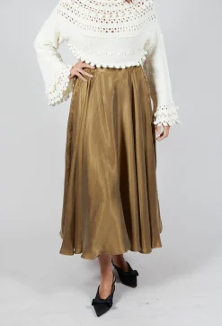 Valim Skirt in Bronze