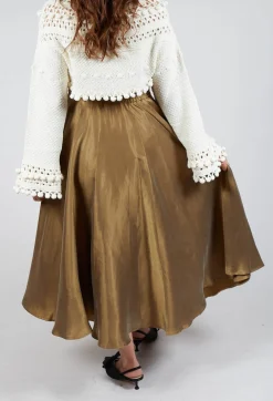 Valim Skirt in Bronze