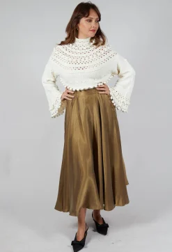 Valim Skirt in Bronze