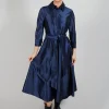 Valina Dress in Marine