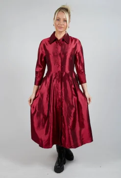 Valina Dress in Rouge