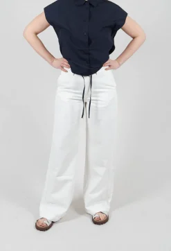 Vallsaff Trousers in White