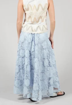 Vanessa Skirt in Bleu and Petr