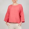 Vari Top in Coral