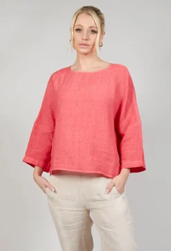 Vari Top in Coral