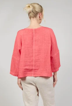 Vari Top in Coral