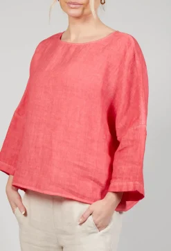 Vari Top in Coral