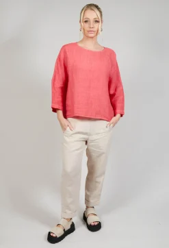 Vari Top in Coral