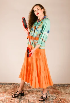 Velma Skirt in Orange