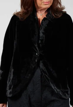 Velvet Jacket in Black