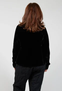 Velvet Jacket in Black