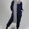 Velvet Jumpsuit in Navy