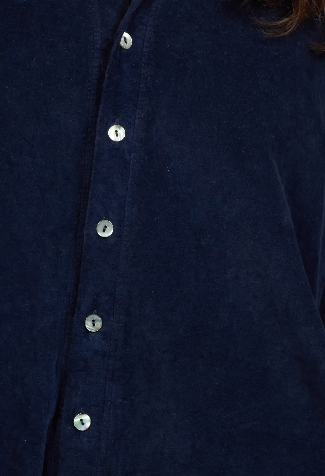 Velvet Jumpsuit in Navy
