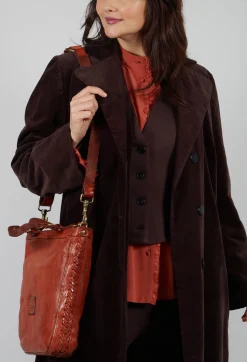 Velvet Long Coat in Chocolate