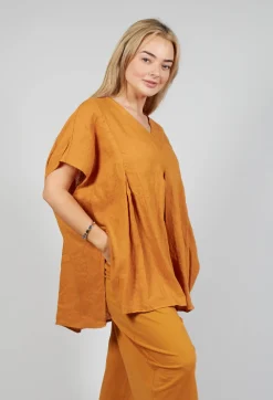 Venere Shirt In Ambra