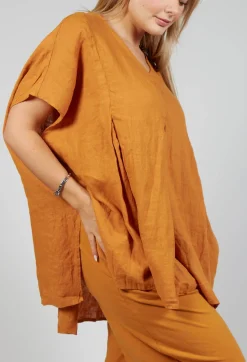 Venere Shirt In Ambra