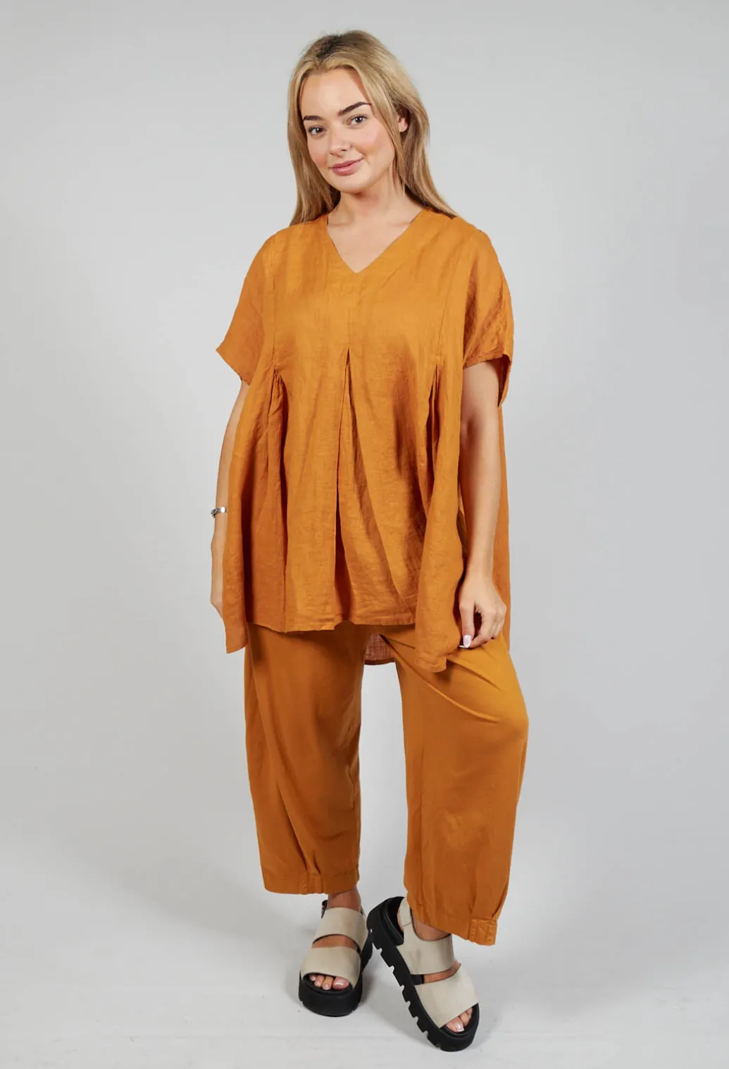 Venere Shirt In Ambra