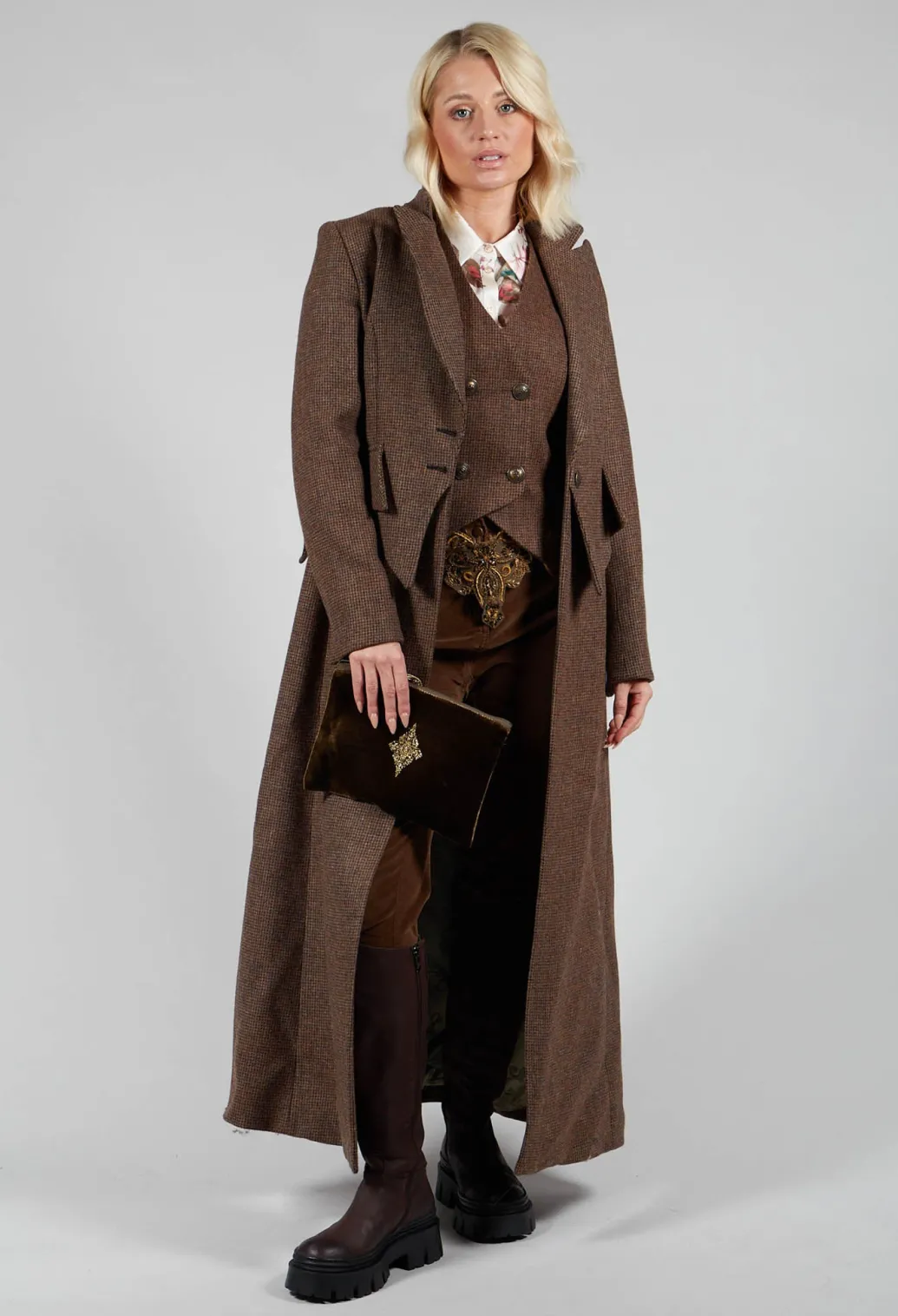Verdi Coat in Tweed