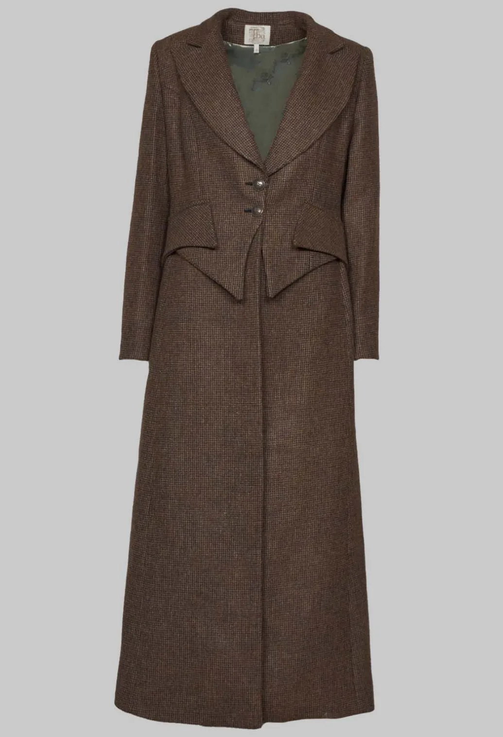 Verdi Coat in Tweed