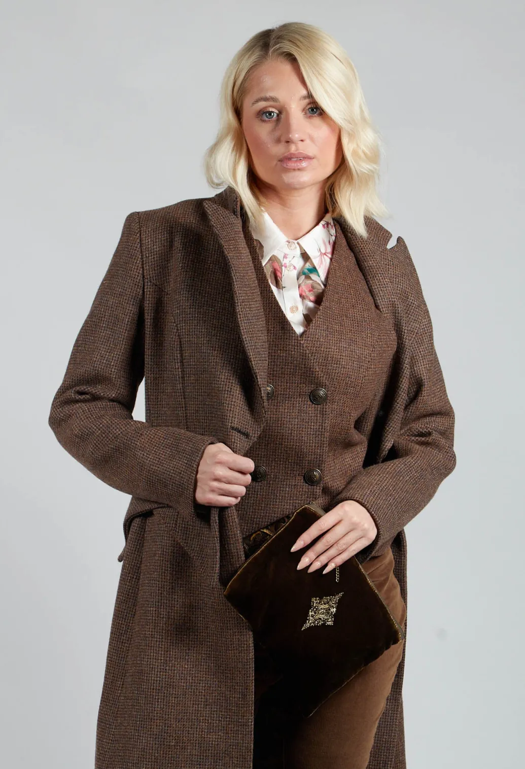 Verdi Coat in Tweed
