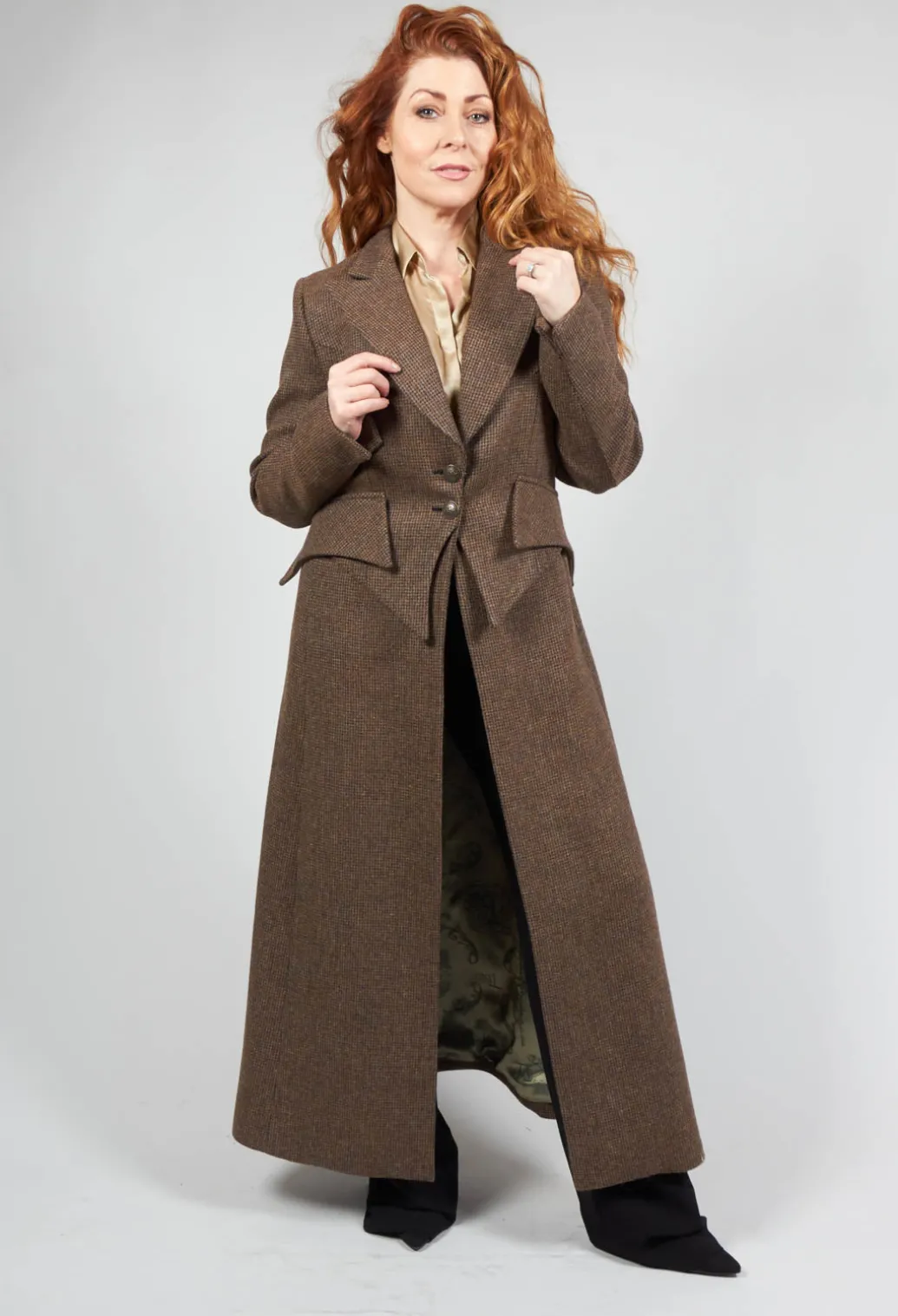Verdi Coat in Tweed