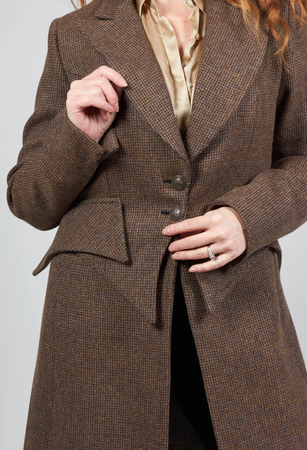 Verdi Coat in Tweed