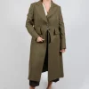 Verdi Midi Coat in Tweed