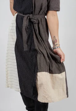 Veronique Dress in Lin/Cot Mixte