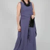 Vest Dress in Midnight Blue