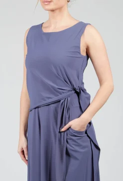 Vest Dress in Midnight Blue