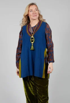 Vest Marigold in Sapphire