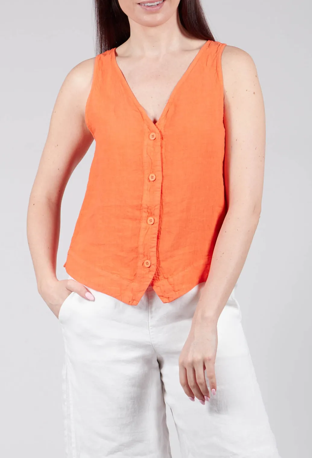 Vest Yune in Arancia