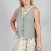 Vest Yune in Eucalyptus