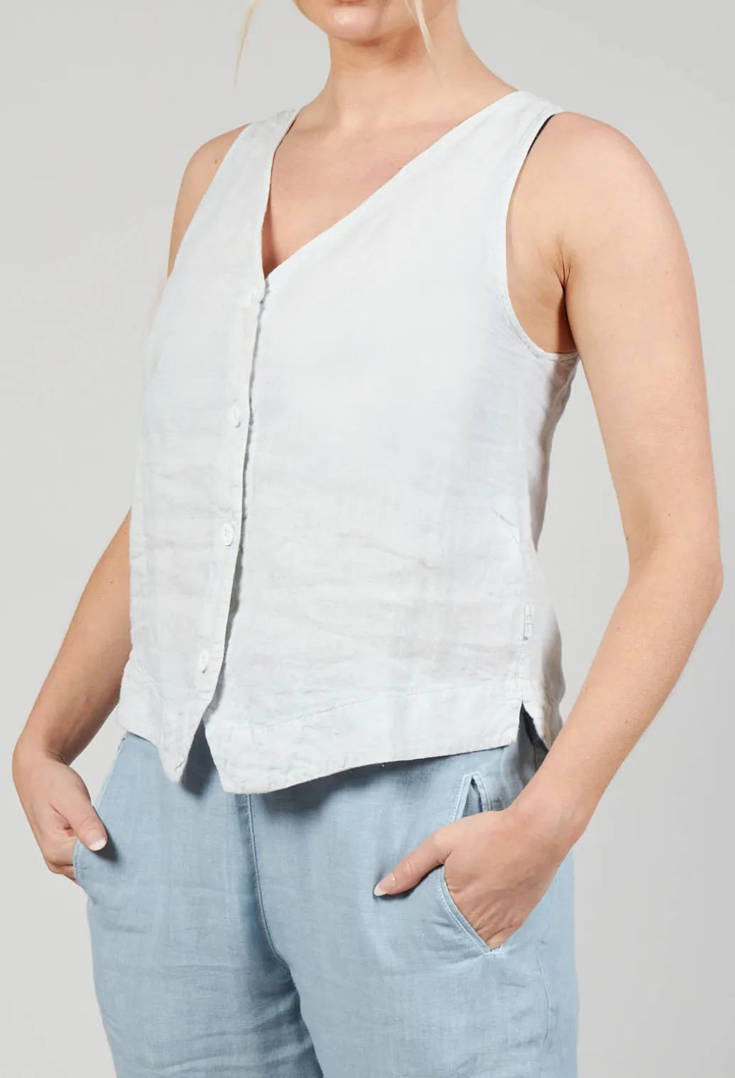 Vest Yune in Greige