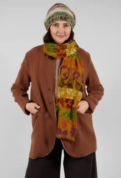 Vibrant Wool Scarf in Mustard
