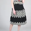 Villeneuve Skirt in Noir