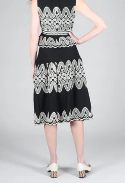 Villeneuve Skirt in Noir